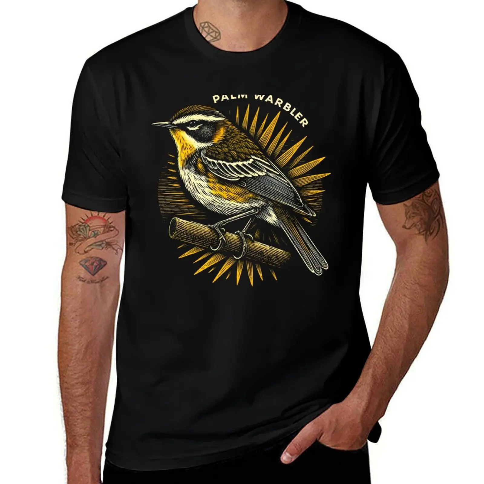 

Palm Warbler T-Shirt summer shirt Louboutins Personalized t-shirt vintage t shirts Men's t-shirt