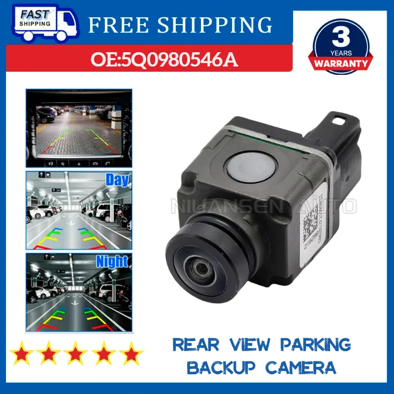 5Q0980546A 360 Surround Camera For Audi A4 A5 Q5 Q7 S4 S5 SQ5 Porsche Cayenne Macan Panamera VW Atlas Passat Tiguan 2015-2023