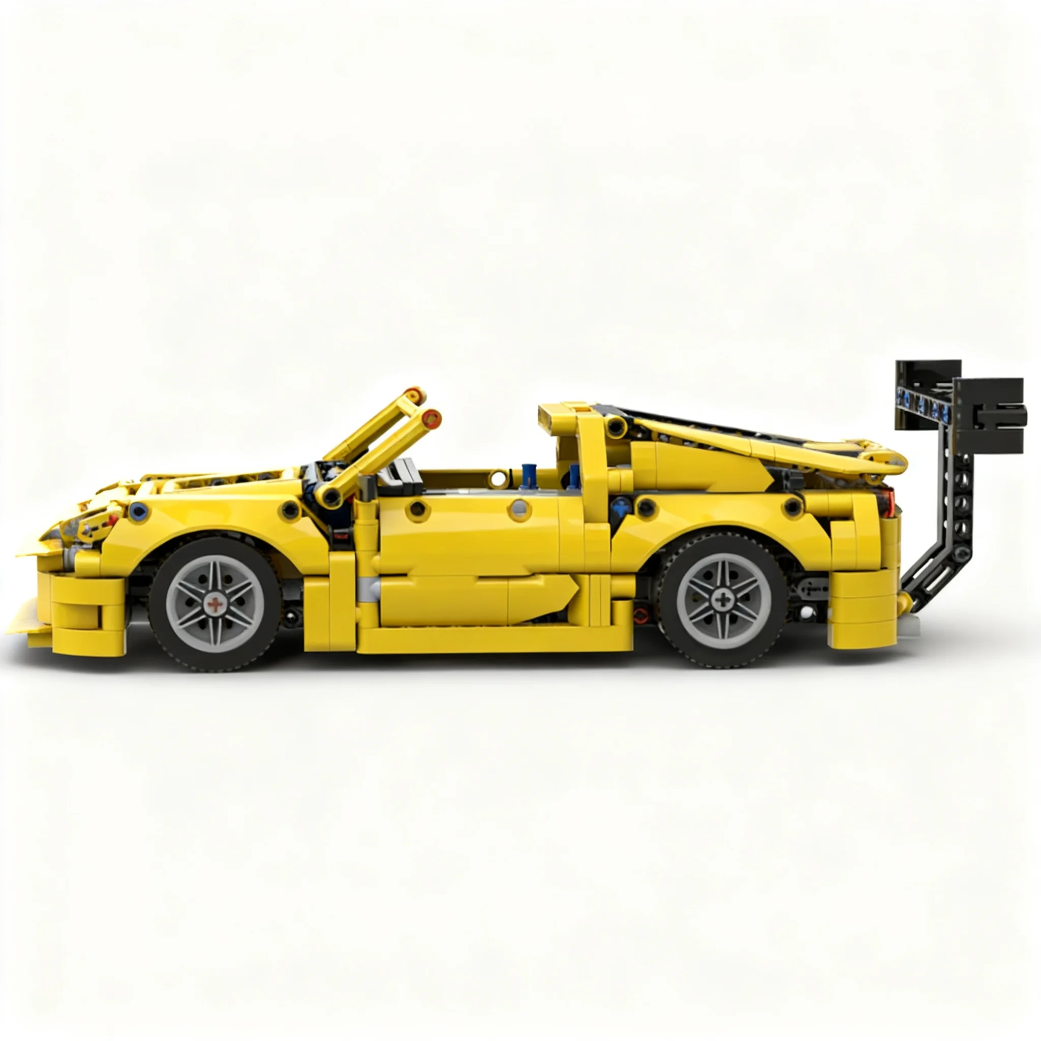 834pcs MOC Technical Supra Mk4 Tuned Model Building Blocks Toys Assemble Birthday Creative DIY Collection Brick Idea Education