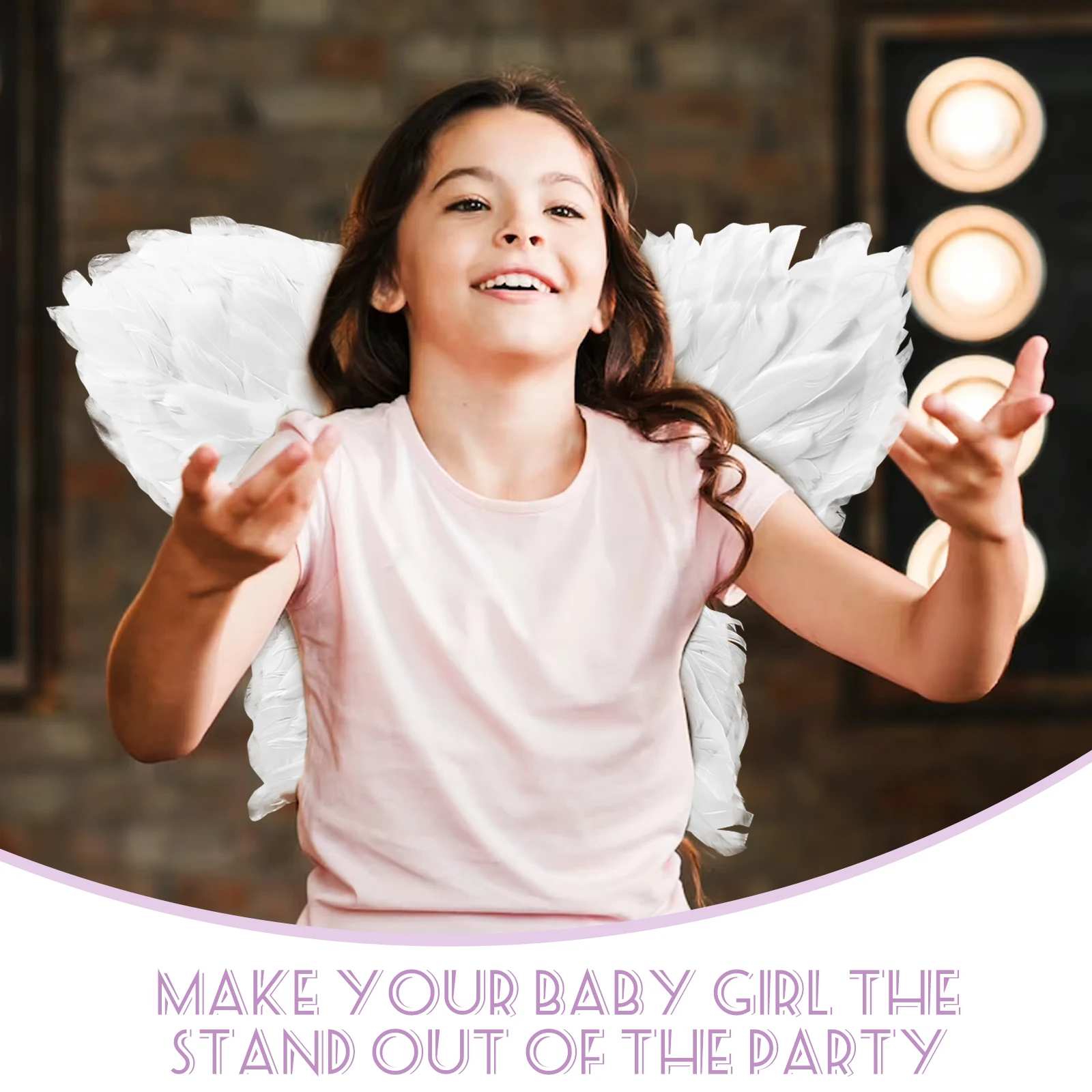 

Butterfly Fairy Wing Prop Lightweight Supple Material Stage Performance Costume Wing for Birthday Party Supplies