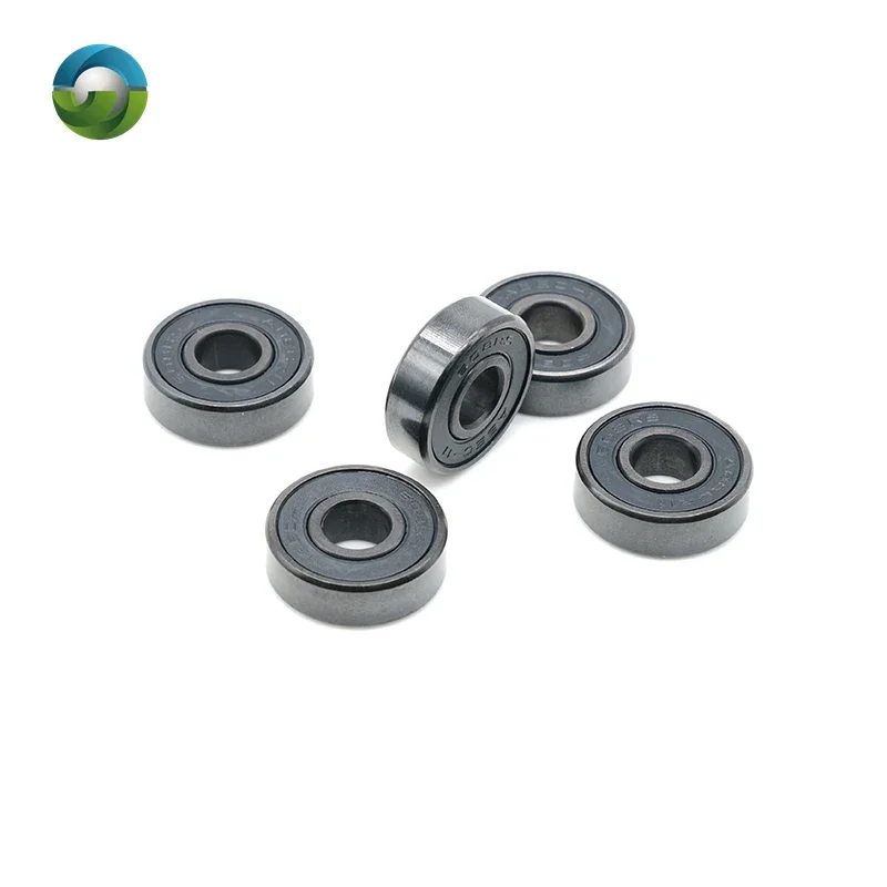 

ABEC9 608 2RS Inline Roller Skate Wheel Bearing 608 RS Anti Rust Skateboard Ball Bearings 608RS BLACK Sealed 8x22x7 mm