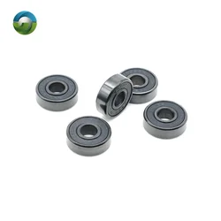 ABEC9 608 2RS Inline Roller Skate Wheel Bearing 608 RS Anti Rust Skateboard Ball Bearings 608RS BLACK Sealed 8x22x7 mm