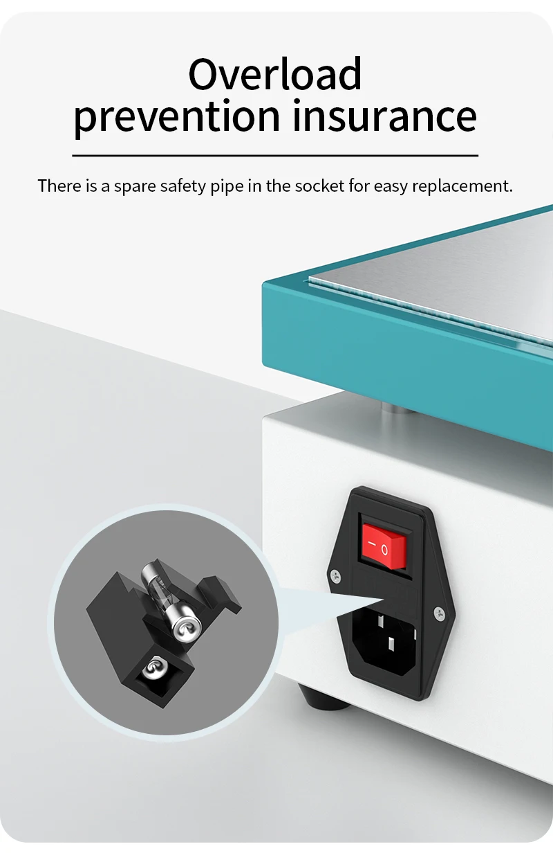 946C Mobile Phone Screen Removal Repair Platform Aluminum Substrate Heating Table Preheating Plate