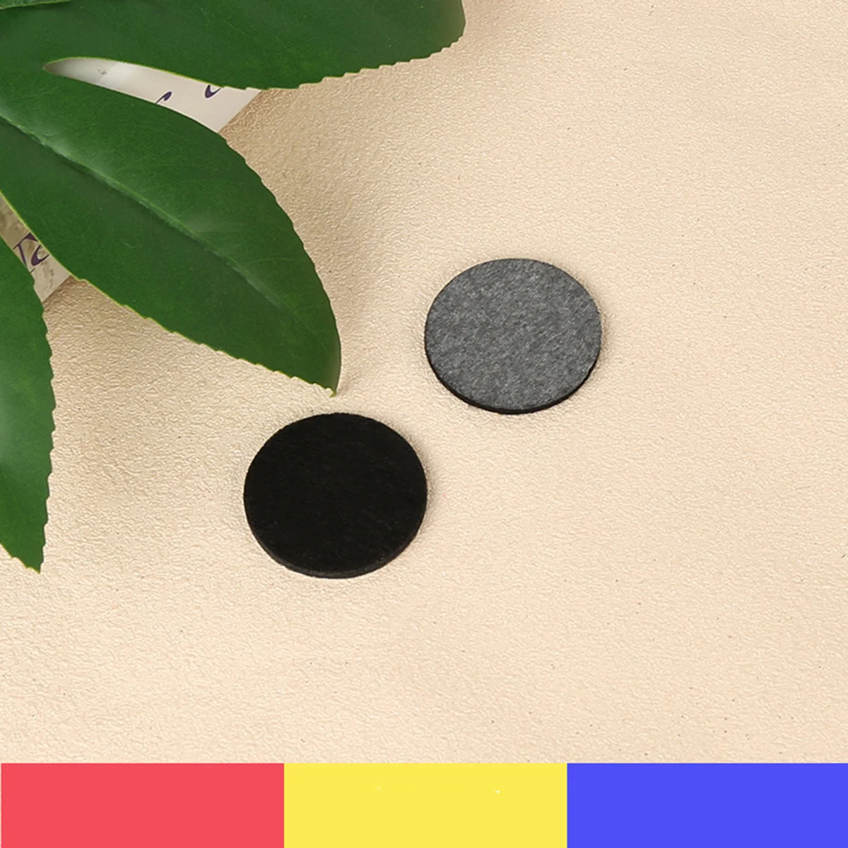 

200pcs Heavy Duty Round Felt Pads 1.2Cm Floor Protector For Furniture Chair Table Scratch Resistant Noise Reducing Furniture Leg