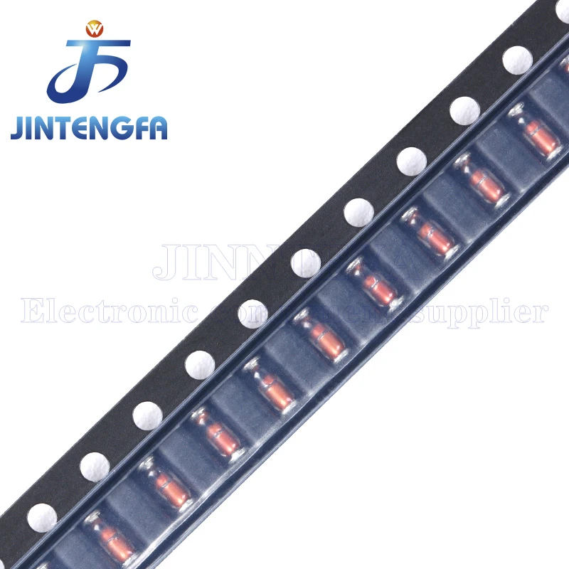 2500PCS 4148 LL4148 1N4148 IN4148 LL-34 1206 SOD-80 Zylinder Glas 100V 200mA SMD Silizium Epitaxial Planar Schaltdiode – Detail 2