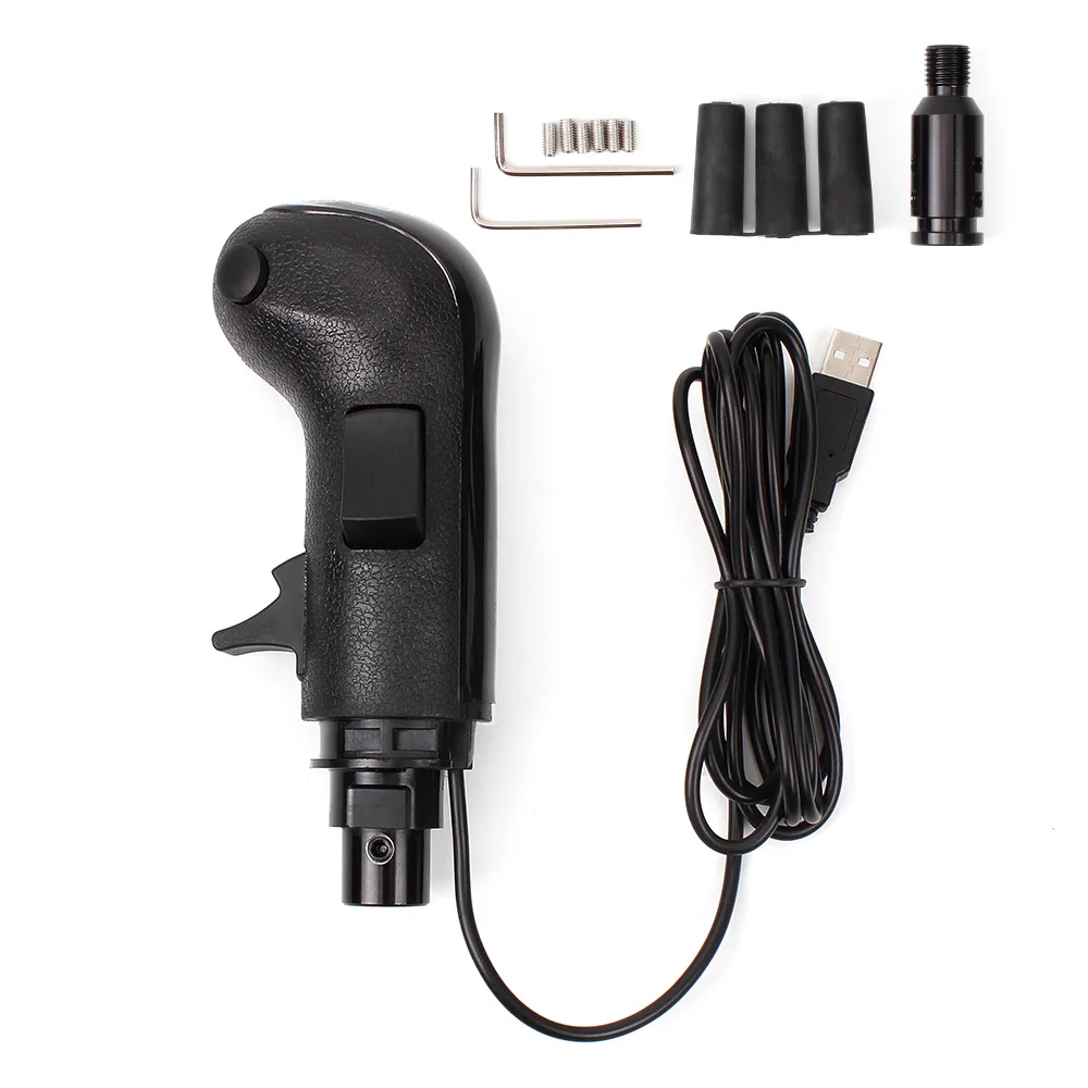 الكمبيوتر USB عالية منخفضة والعتاد محاكي شيفتر المقبض ل لوجيتك G923 G29 G27 G25 TH8A USB مقبض ناقل الحركة ل ATS ETS2 #5