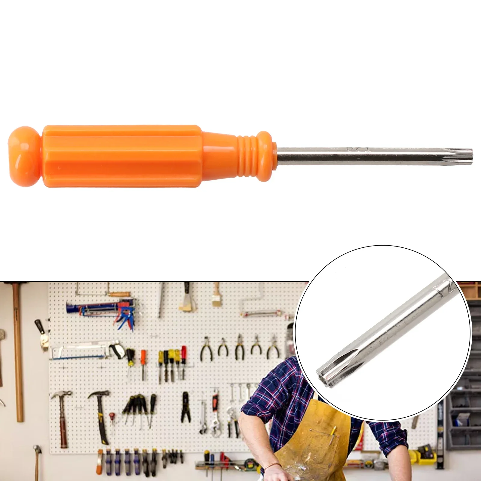 T15 T20 T25 T30 Precision Security Screwdriver Torx Head Six Lobe Torx Head Tamper Proof Screwdriver Screw Driver Wrench Key