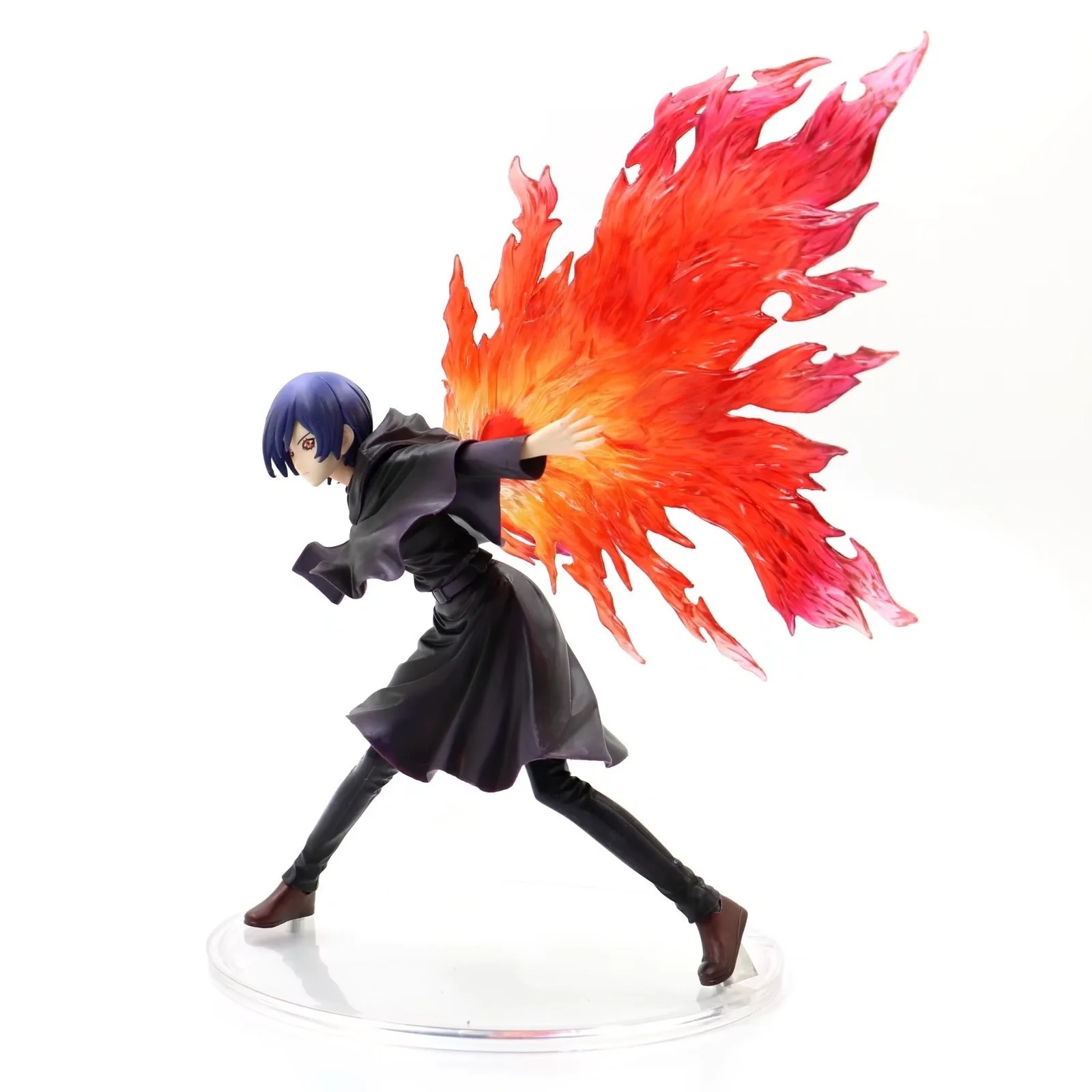 26cm Tokyo Ghouls Touka Kirishima Anime Girl Figure Model Statue Boys Collection Desktop Decoration Ornament Toys Gifts