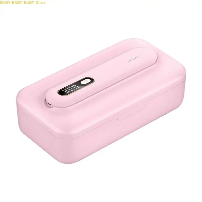 Q81A bebé esterilizador mordedor contenedor almacenamiento diseño pequeño para chupetes botella tetinas limpieza higiénica