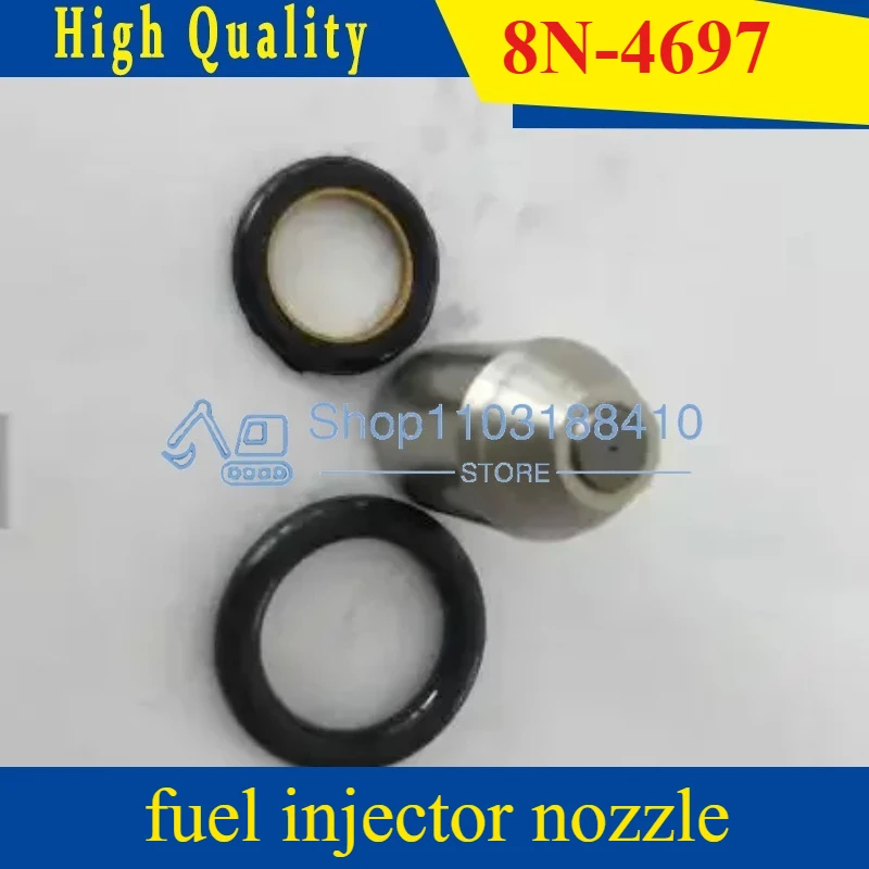 Boquilla de inyector de combustible 8N4697 8N-4697 8M1584 8M-1584 para Caterpillar CAT D3333C 3304 3306 funda de inyector D330 D333 common rail