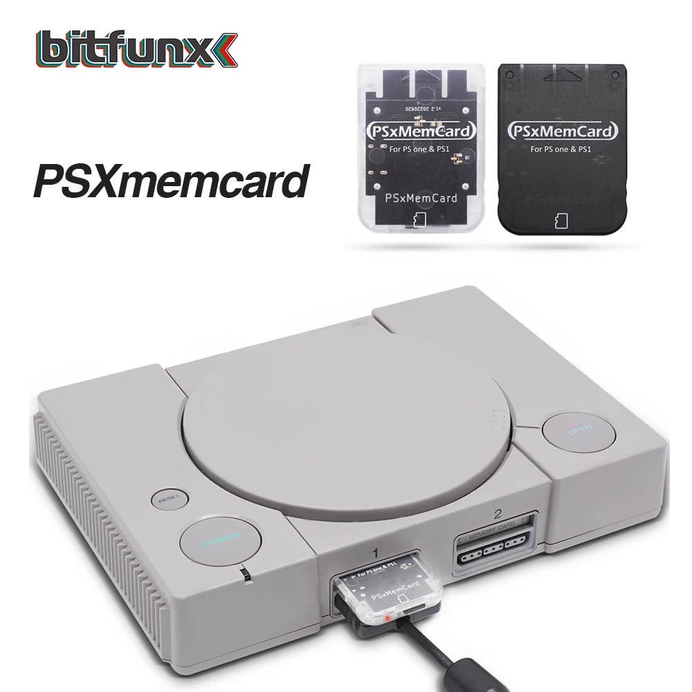 TicKnot PSxMemCard PSX carte mémoire économiser des données carte de jeu pour PlayStation PS1 PS une Console de jeu prise en charge de la carte MicroSD 44 TicKnot PSxMemCard PSX carte mémoire économiser des données carte de jeu pour PlayStation PS1 PS une Console de jeu prise en charge de la carte MicroSD 44