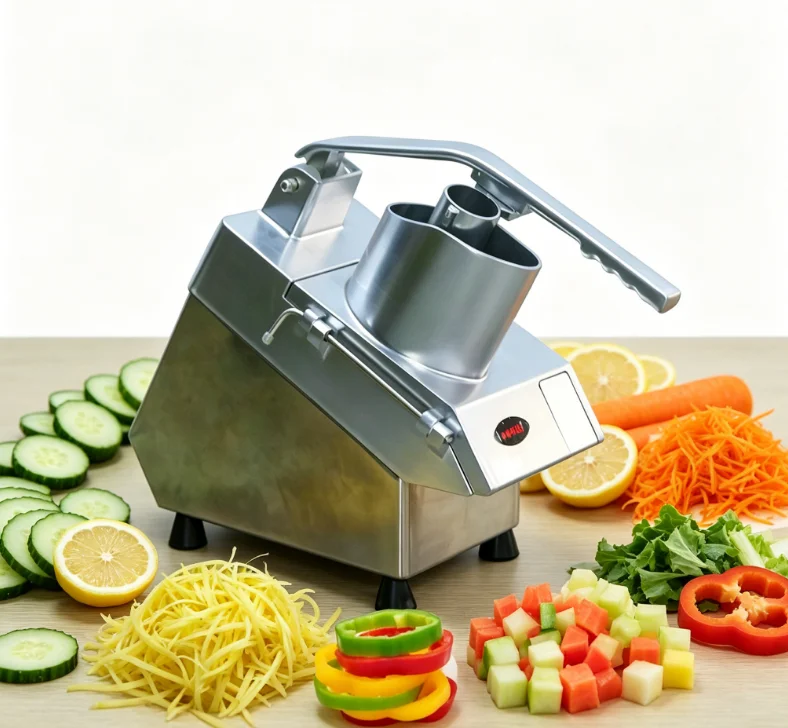 Horus QC205B Commercial Vegetable Fruit Cutting Machine 220V/110V Easy Operation For Catering Commercial Fruit Processing Plant
