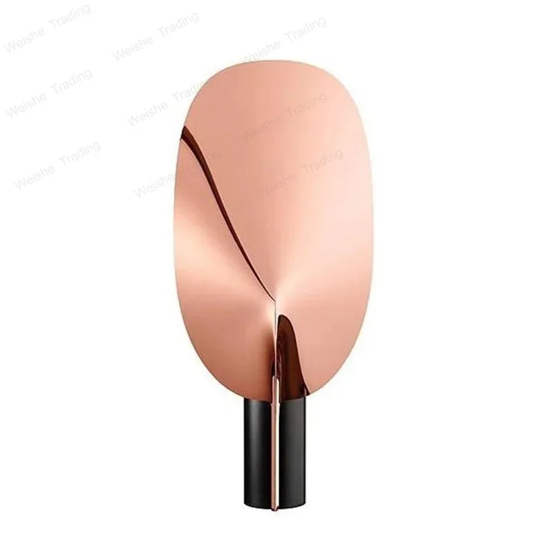 

Italian Minimalist Floor Lamps Designer's Art Leaf Shade Bedroom Desk Lamp Headboard Study Living Room Sofa Side LED Table Light
