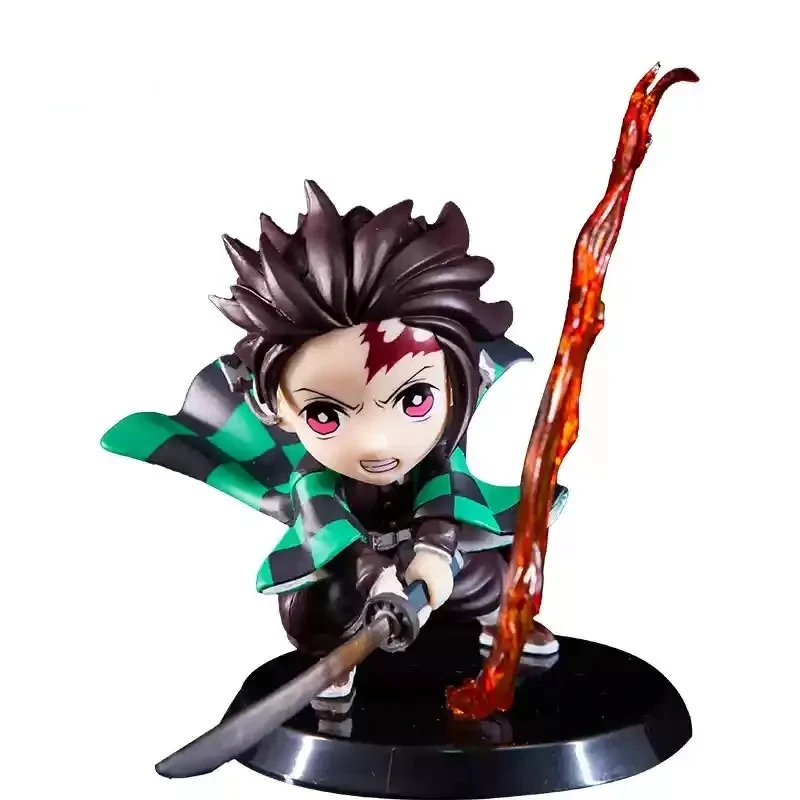 Figurine d'action Demon Slayer, Kamado, Tanjirou, Tomioka Giyuu, Oke Roji Mitsuri, version Q, modèle d'ornement de renforcement, cadeau de décoration de bureau