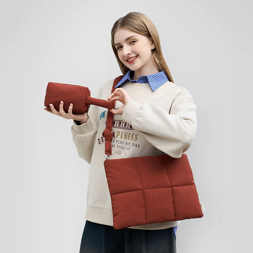 حقيبة كتف للكمبيوتر المحمول مقاس 13 13.6 بوصة لجهاز MacBook Air/Pro Xiaomi Samsung HUAWEI حقيبة كمبيوتر محمول ذات سعة كبيرة هدايا عيد الميلاد للنساء #6