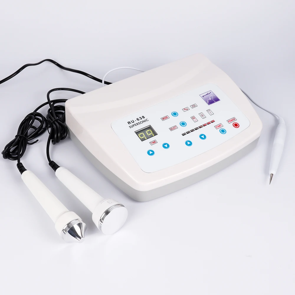 Ultrasound Head For 3 In 1 Ultrasonic Facial Beauty Machine Micro Plasma Head For Beauty Skin Care Tool Replacement Accessories