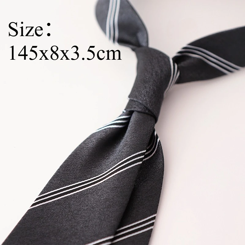 Men Striped Color‑block Necktie,British Hand‑Tie Style,Korean Design,Versatile Business Formal Suit Accessory Unique Present