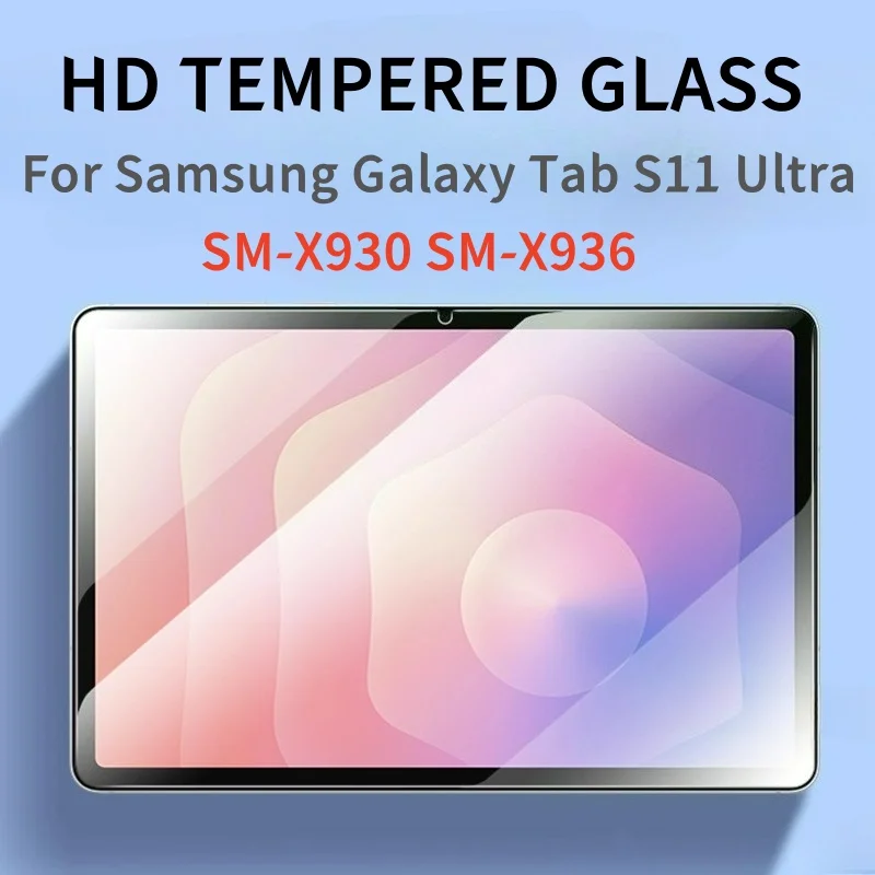 

Для Samsung Galaxy Tab S11 Ultra 14,6 дюймов 2025 Защитная пленка из закаленного стекла на SM-X930 SM-X936, HD-пленка против царапин
