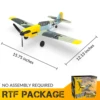 BF109 RC 비행기 2.4G 4CH 400mm 날개 길이 원 키 곡예 원격 제어 항공기 RTF 761-11 EPP 폼 RC 전투기 6