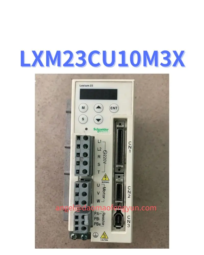 

LXM23CU10M3X Used servo drive 1.0kW running function OK