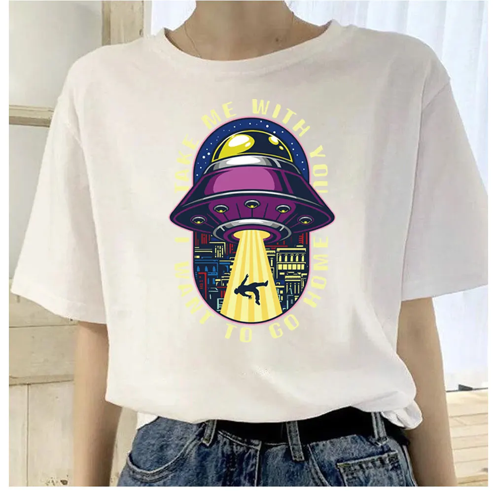 UFO Stickers for Clothes Space Explorer Patches Iron on Heat Transfer for T-shirt Jean Diy accessory Thermocollants Vetement