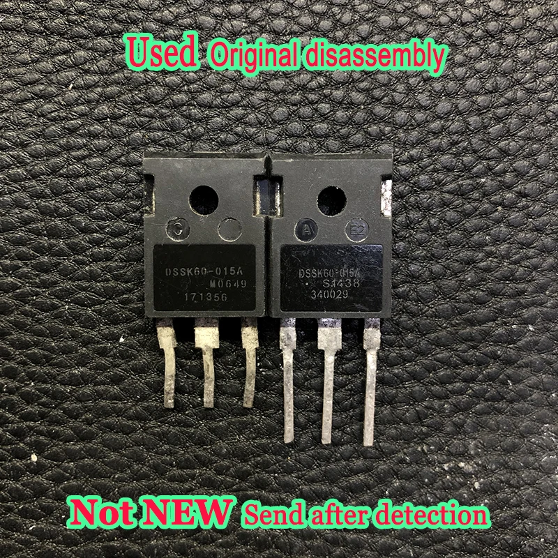 Used 5pcs DSSK60-015A TO-3P Original disassembly