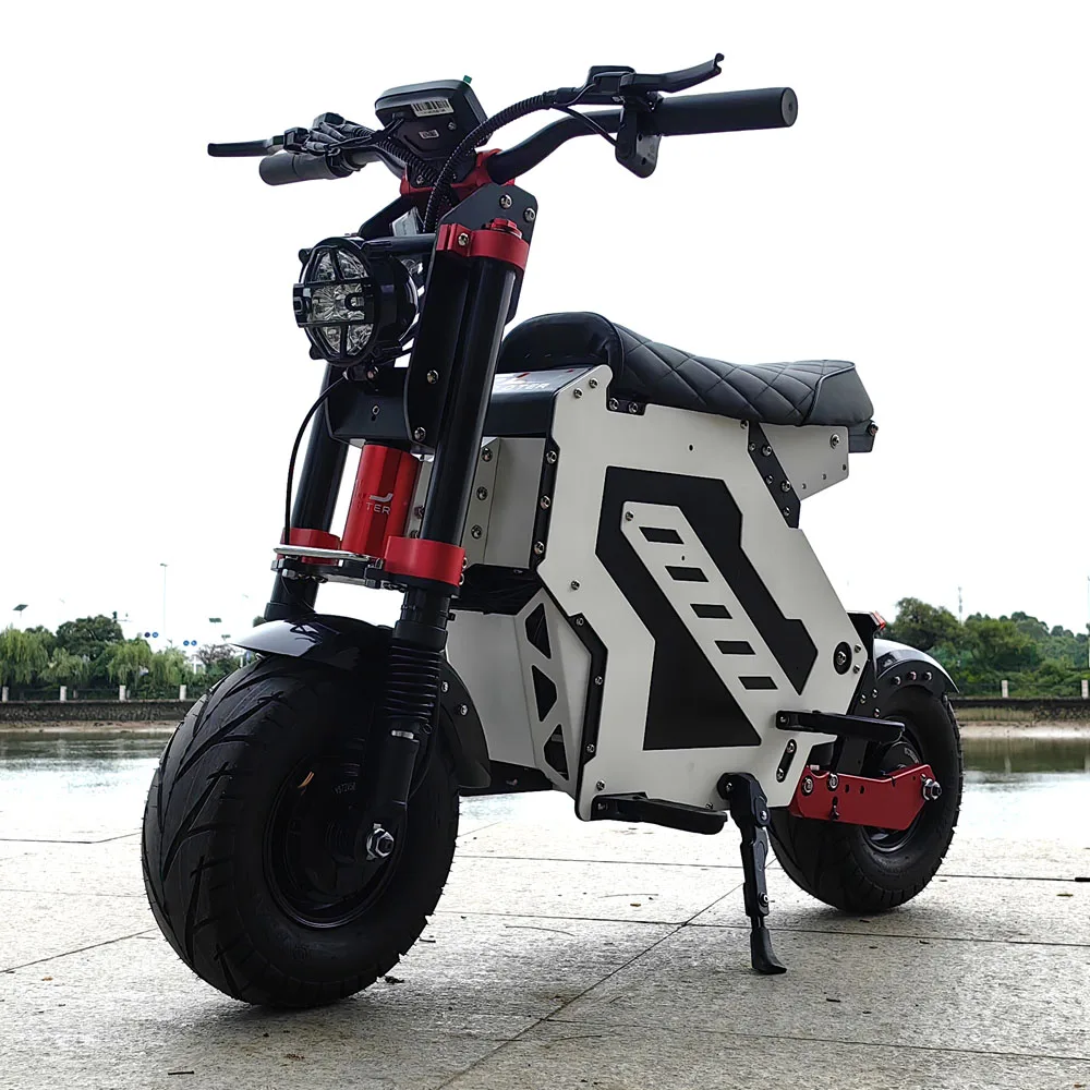 New Hot Sale Fat 13inch Street Tire 12000W 72V Fast Speed 120km/h Electric Motocycle scooter