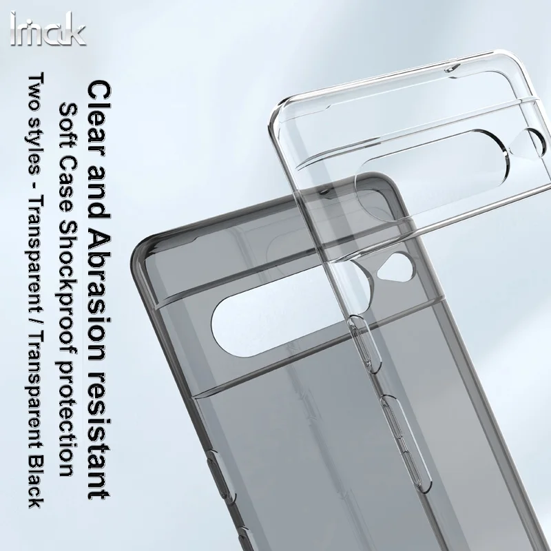 For Google Pixel 7 Pro Case IMAK Ultra Thin Soft Clear Back Cover Phone Cases Funda For Google Pixel 7 Pro Protector чехол