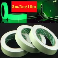 3m/5m/10m self-adhesive luminous warning tape stage home decoration luminous warning tape staircase floor fluorescent sticker