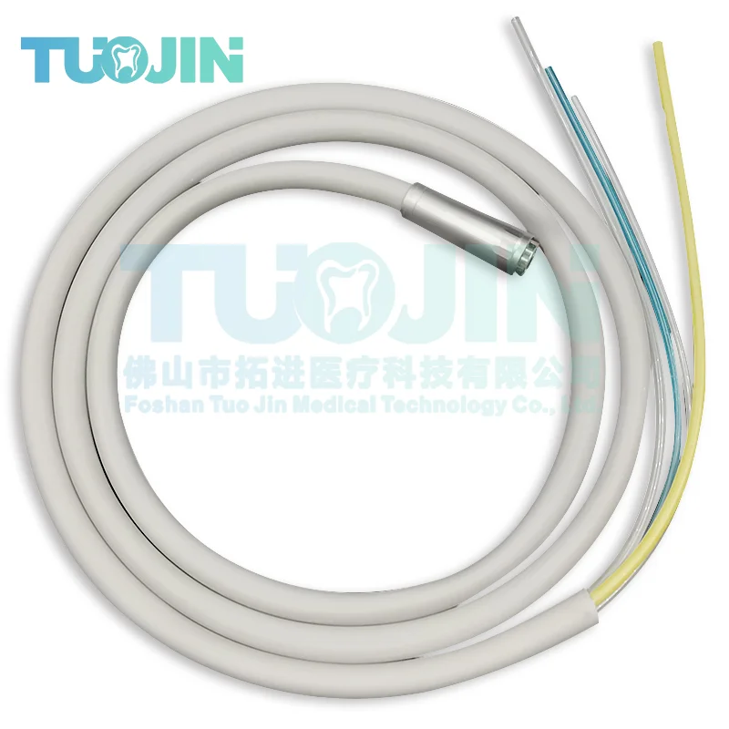 2 /4 Holes Dental Handpiece Tube Silicone Hose For High Speed Handpiece Dental Chair Spare Parts Dental Uint Dentist Chair