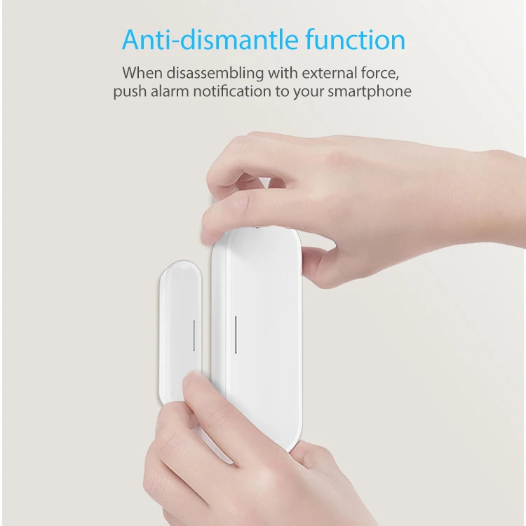NEO Coolcam Z Wave Plus Tür- und Fenstersensor mit Temperatur- und Feuchtigkeitsmessung, 700er Serie, Z Wave, USB-Aufladung, batteriebetrieben, 868,4 MHz – Detail 7