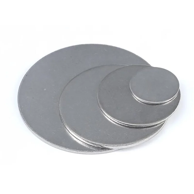 Imagem -04 - Disco de Placa Redonda de 304 Disco Folha mm mm mm mm 10 mm 20 mm 30 mm 40 mm 50 mm 60 mm 70 Milímetros 80 Milímetros Aço Inoxidável
