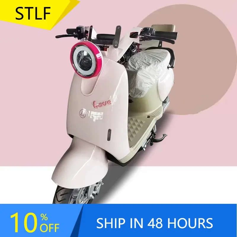 

Zuimi High-end Factory Direct 800W/1000W Pink Electric Scooter V6 Off-Road Motorcycles With 60V Disc Brake For Teenagers