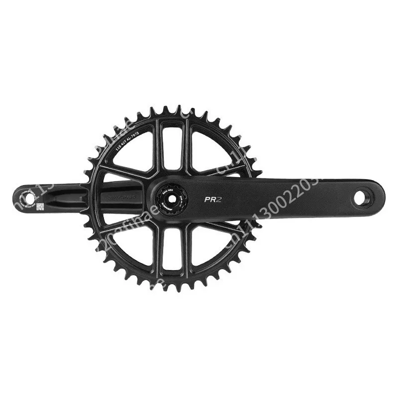Suitable for PR2 road bike bicycle tooth disc, off-road single disc ultra-light crank DUB axis