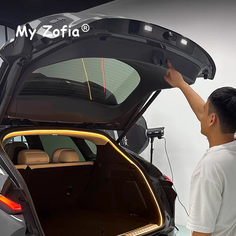 Lynk & Co 08 EMP 2024 2025 2026 자동차 뒷 트렁크 LED 라이트 바 스트립 트렁크 장식 램프 스트립 자동 조명 액세서리 썸네일 6