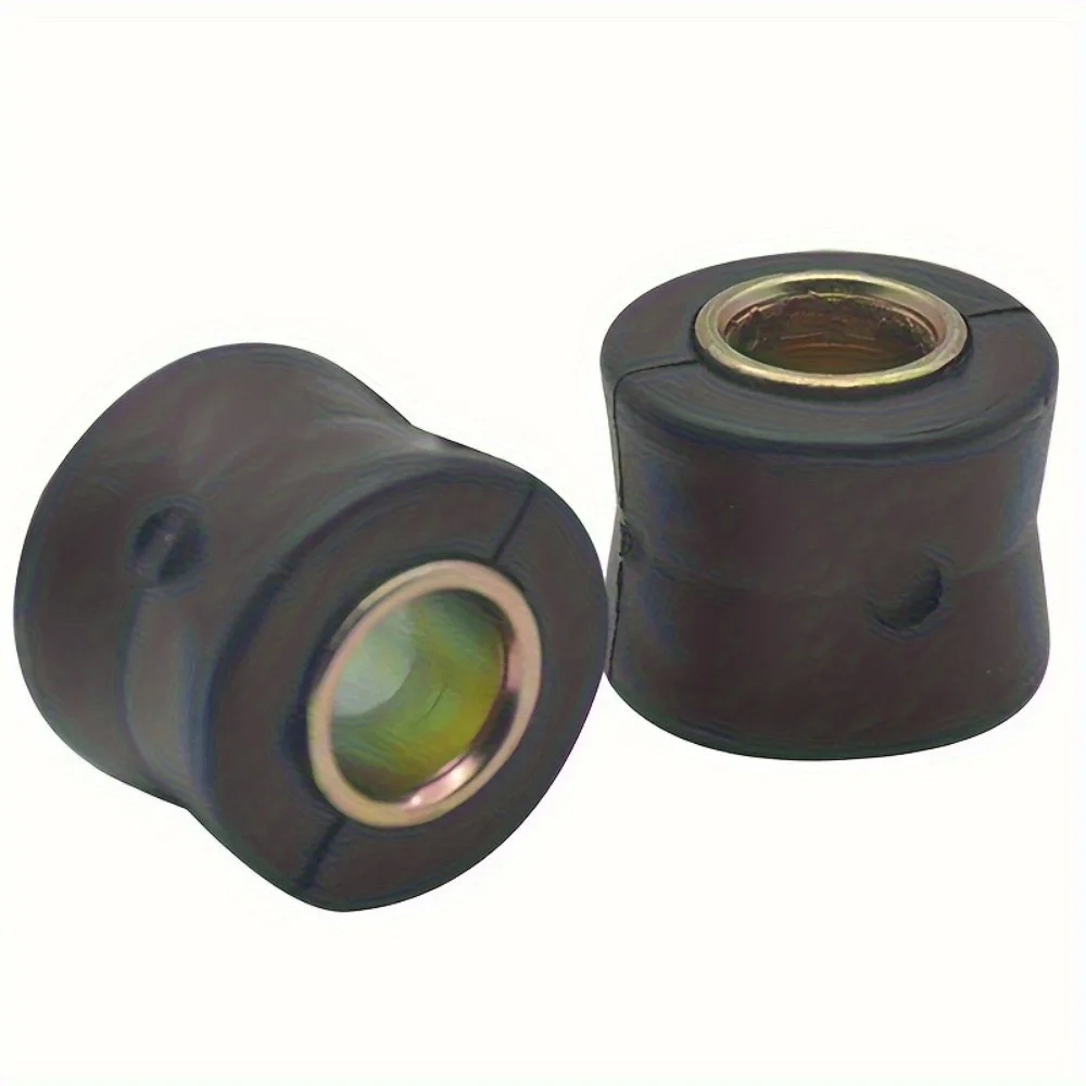 2pcs Motorcycle Rear Shock Absorber Rubber Buffer 10mm Bumper Block Sleeve Rings Motorcycle Scooter Shock Absorber Sleeve ﻿