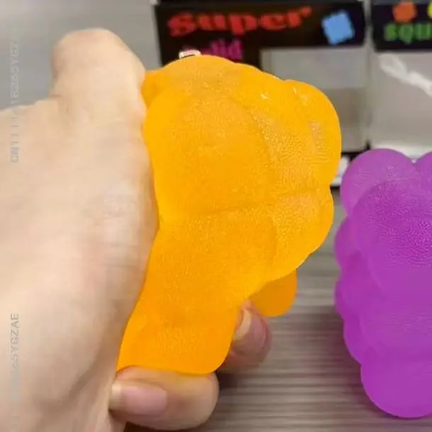 

Mini Candy Shaped Plastic Stress Relief Toy Maltose Pinching Tool Soft Skin Friendly Durable Party Favors for Stress Relief