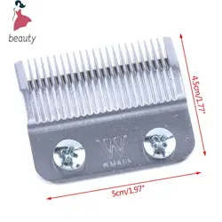 Movable Blade Professional Hair Clipper Blade High Carton Steel Clipper Accessories Sliver For Choice Golden Screws
