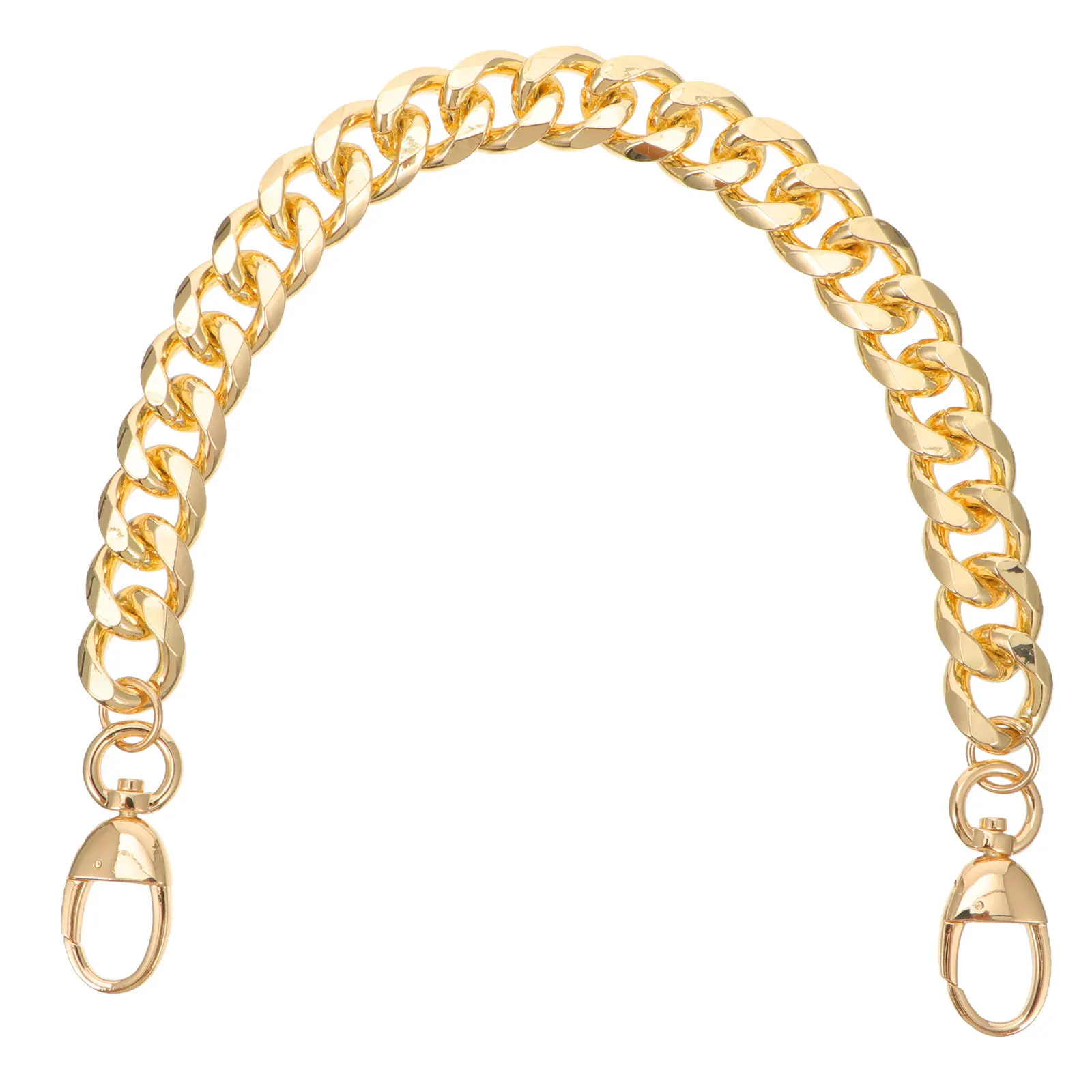 

Fashion Handbag Chain Polished Multi Layer Aluminum Alloy Shoulder Strap Cross Body Purse Strap Replacement Handbag Chain