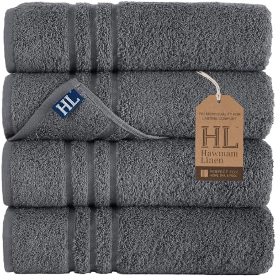 

Bath Towels Set of 4 Cotton Towel 27x54 Inch for Bathroom Use Soft Absorbent QuickDrying Microfiber Towels Ideal for Spa