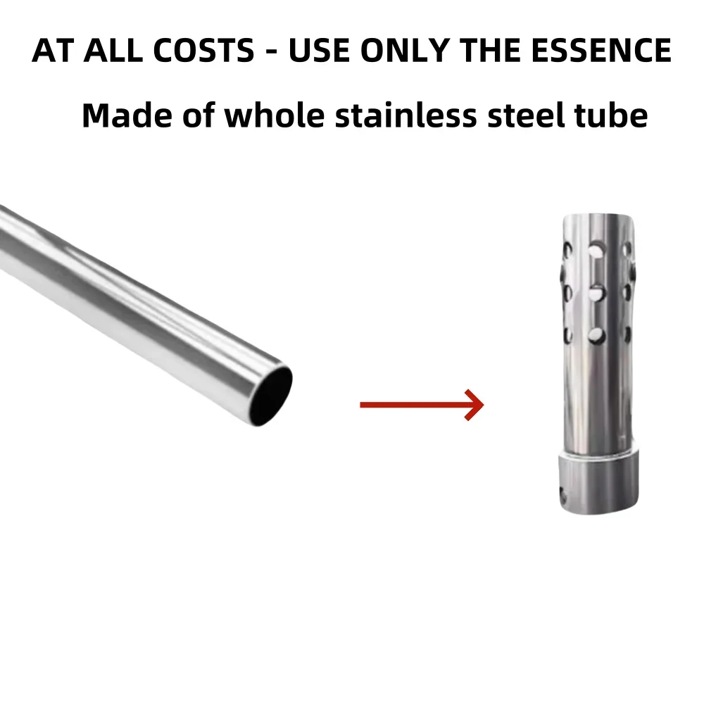【Perfect fit】For VOGE CU250 muffler exhaust pipe muffler plug of three-way catalyst CU250 exhaust pipe muffler valve