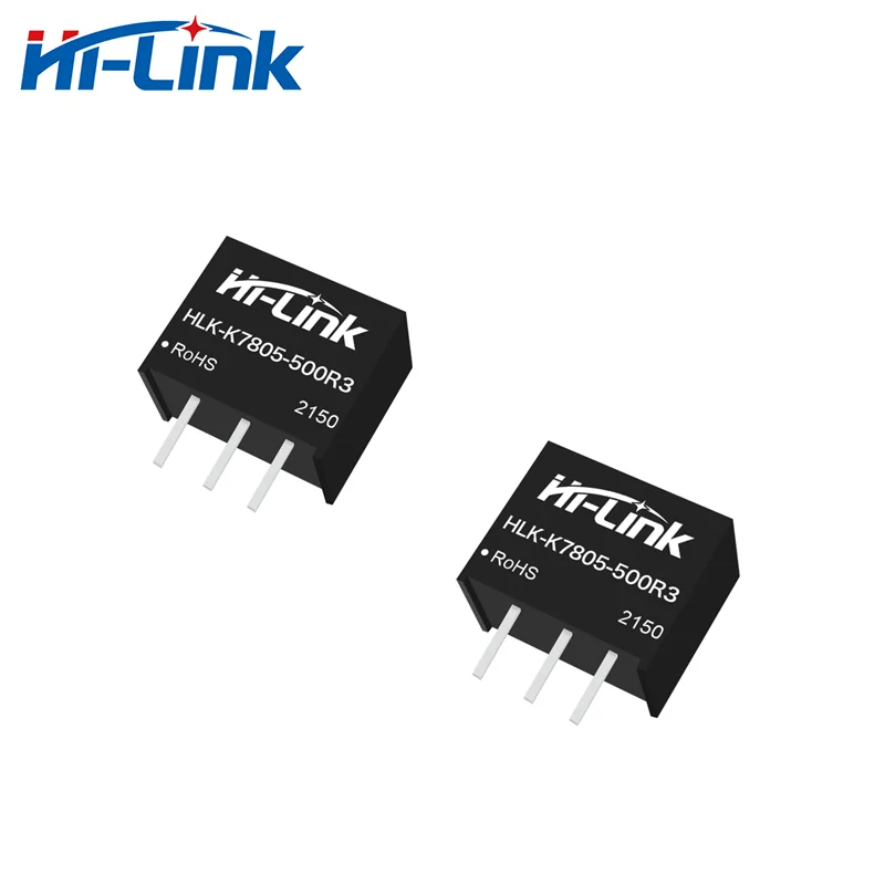 Hi-Link New K7805-500R3 Ultra-wide Voltage Input ±5V  DC-DC Non-isolated Power Supply Module Regulated Output Protection