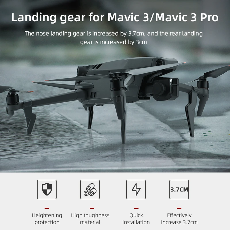 Extended Landing Gear for DJI Mavic 3 PRO/Mavic 3 /3 Classic Gimbal Anti-collision Protector Stand Skid Leg Drone Accessories