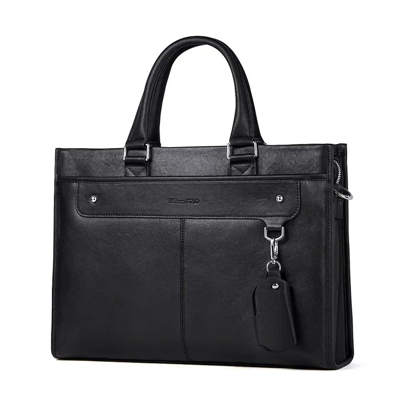 Men's Gift Business briefcase Men's handbag Large capacity Business men's bag Computer bag Fashion