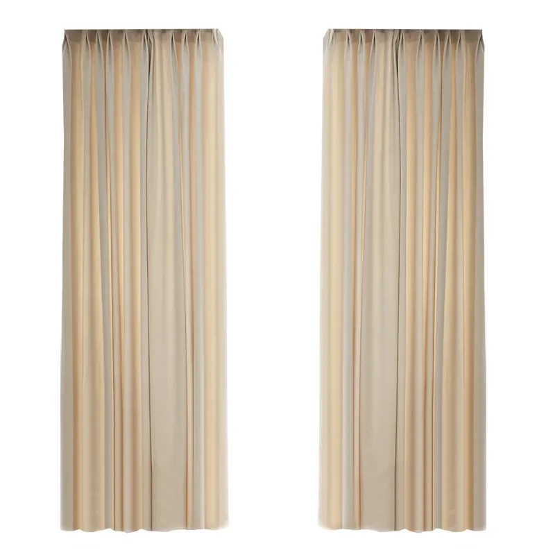 (5) Customized New Style Light Luxury Bedroom Blackout Velvet Velvet Wool Velvet Curtains Heat Insulation Curtains