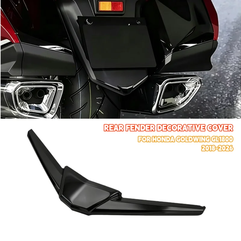 Motorcycl Front/Rear Fender Tail Decorative Strip Trim ABS Style Mudguard Accessories For Honda Goldwing GL1800 2018-2026
