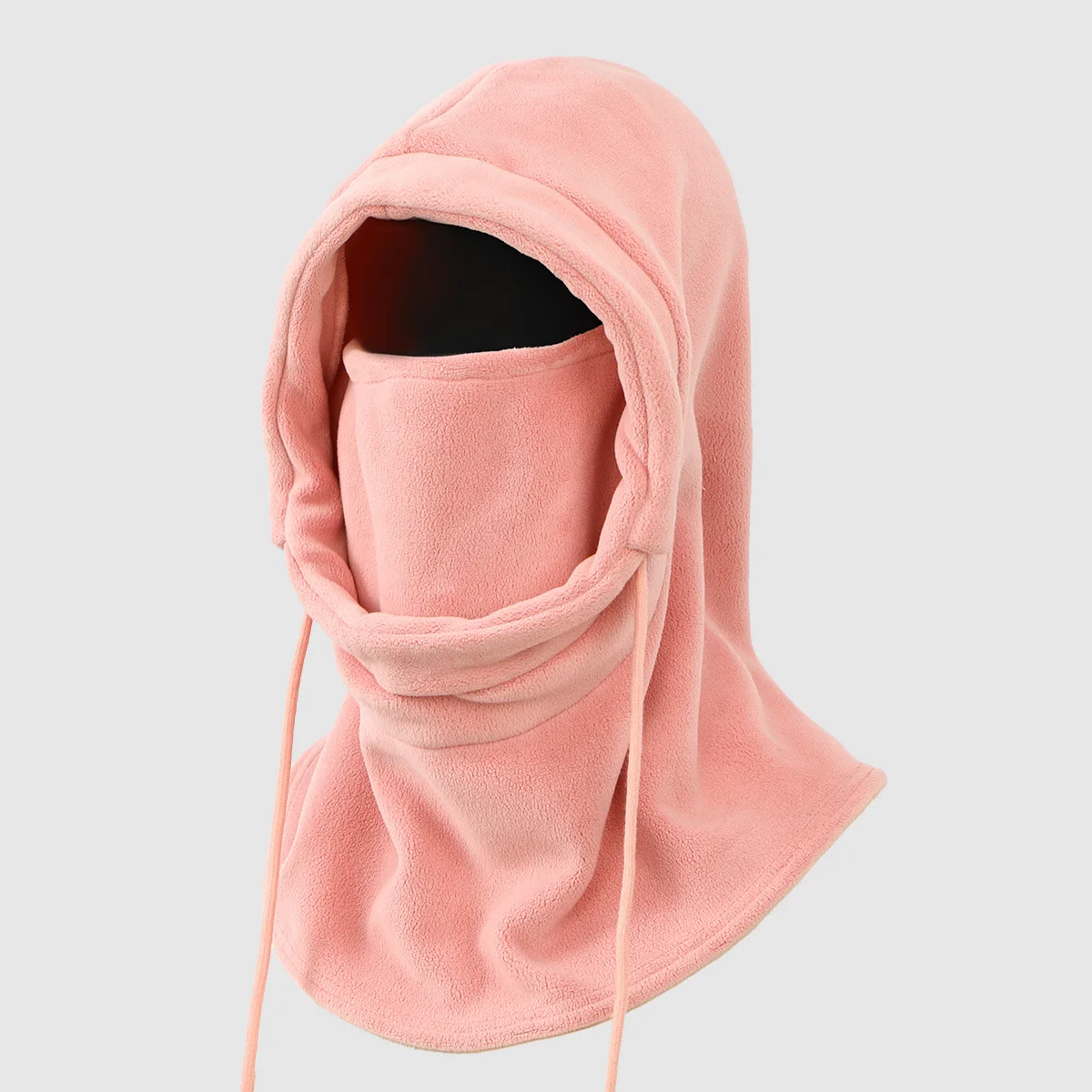 Nouveau produit, corde de traction, casquette de pull, protecteur d'oreille à capuche en peluche coupe-vent intégré, produit unique, identique pour hommes et femmes