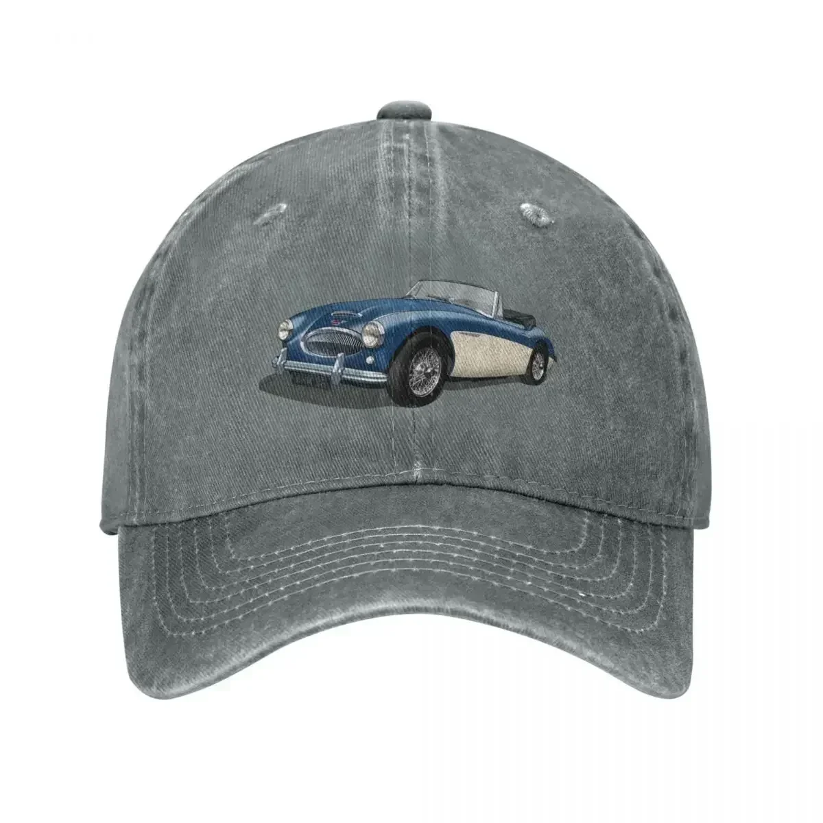 Austin Healey 3000 Mk3 In Dark Blue And White Baseball Cap Streetwear Rave Beach Hat Caps Male Women's