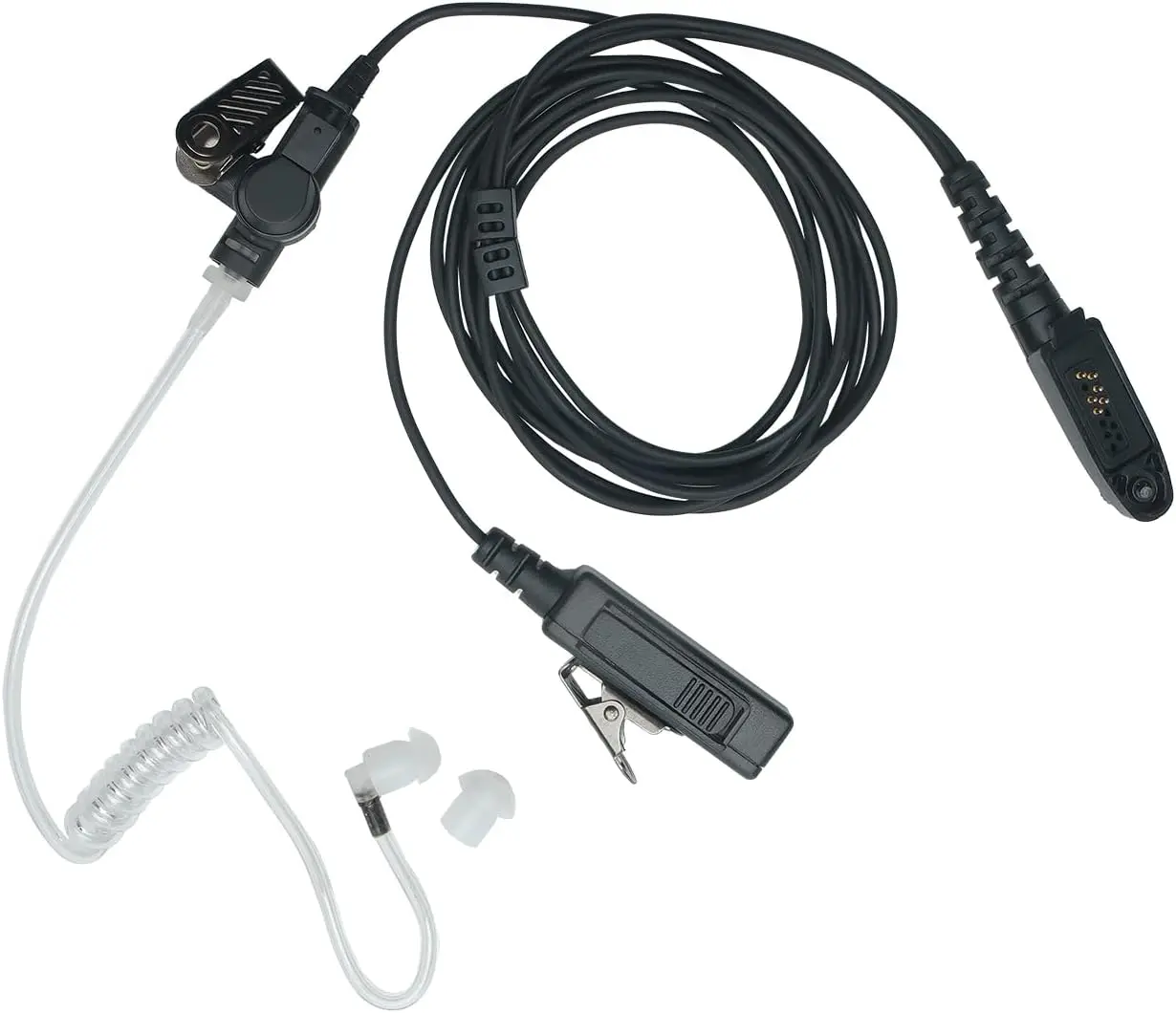 6ピンアコースティックチューブイヤホンヘッドセット、pttマイク付き、retc-hd2、hd1、nr30、rt29、rt48、rt47、ailunce-ha1g、hd1、hd2、ex500、gp3に対応