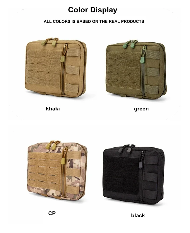 Tactical Molle Medical Bag Tourniquet Bracket First Aid Gun Holster Trauma Kit IFAK Kit Emergency First Aid Equipment Bag